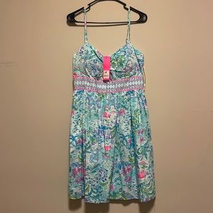 Lilly Pulitzer Katlynn Dressing What A Lovely Place Print